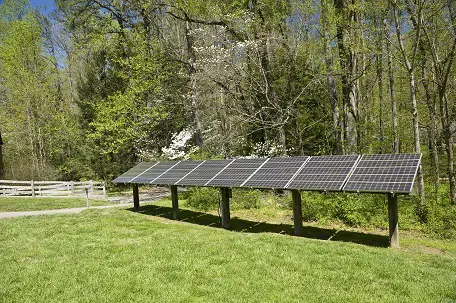 for generation of electricity with solar plates