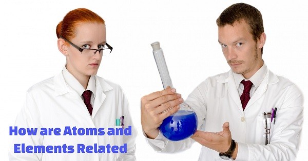 How are Atoms and Elements Related